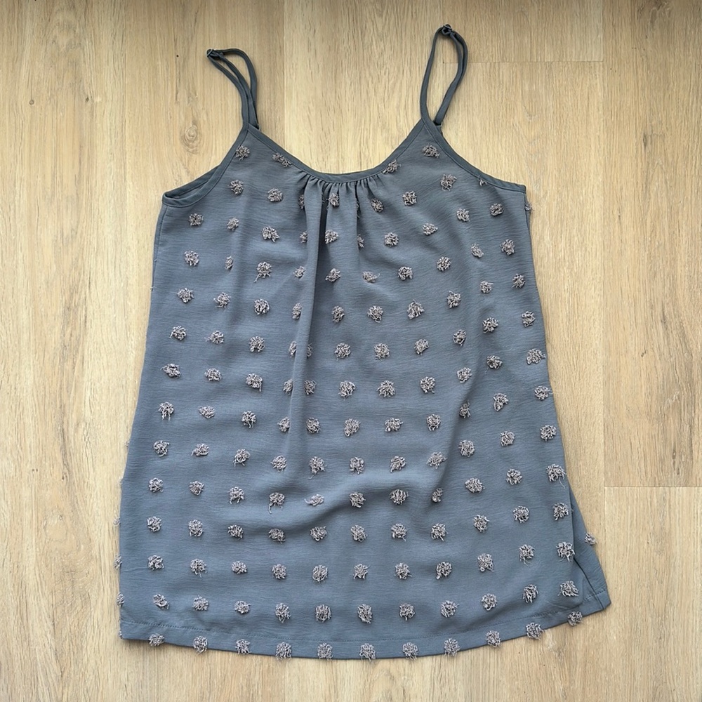 Blue Embellished Cami
